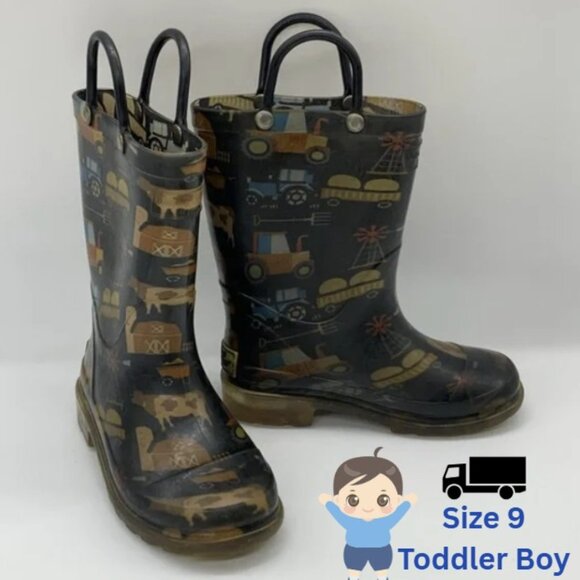 Western Chief Kids' Colorful Rain Boots - Picture 1 of 8
